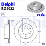 DELPHI Piduriketas BG4033