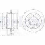DELPHI Piduriketas BG4037