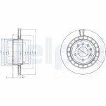 DELPHI Piduriketas BG4046