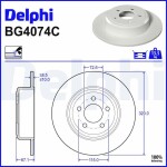 DELPHI Piduriketas BG4074C