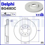 DELPHI Piduriketas BG4083C