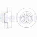 DELPHI Piduriketas BG4085