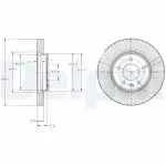 DELPHI Piduriketas BG4092C