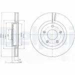 DELPHI Piduriketas BG4109C