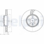 DELPHI Piduriketas BG4123