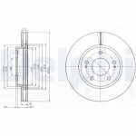 DELPHI Piduriketas BG4147