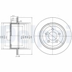 DELPHI Piduriketas BG4159