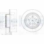 DELPHI Piduriketas BG4169