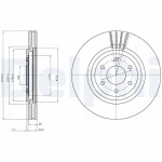 DELPHI Piduriketas BG4176C