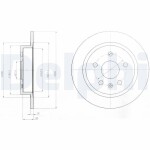 DELPHI Piduriketas BG4188