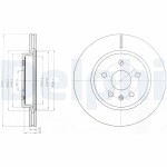 DELPHI Piduriketas BG4190