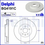 DELPHI Piduriketas BG4191C