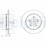 DELPHI Piduriketas BG4201C
