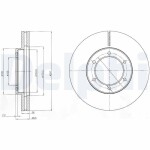 DELPHI  Piduriketas BG4209
