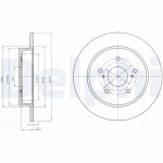 DELPHI Piduriketas BG4222