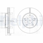 DELPHI Piduriketas BG4234C