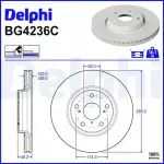 DELPHI Piduriketas BG4236C