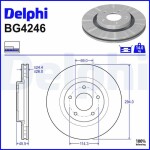 DELPHI Piduriketas BG4246
