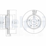 DELPHI Piduriketas BG4258