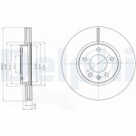 DELPHI Piduriketas BG4278C