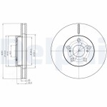 DELPHI Piduriketas BG4290