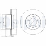 DELPHI Piduriketas BG4320