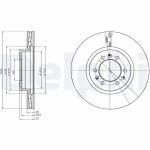 DELPHI Piduriketas BG4339
