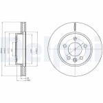 DELPHI Piduriketas BG4343C