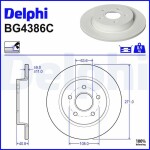 DELPHI Piduriketas BG4386C