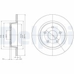 DELPHI Piduriketas BG4533C