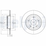 DELPHI Piduriketas BG4534C