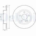 DELPHI Piduriketas BG4555C