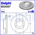 DELPHI Piduriketas BG4557