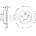 DELPHI Piduriketas BG4642
