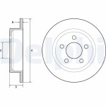 DELPHI Piduriketas BG4648