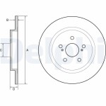 DELPHI Piduriketas BG4650C