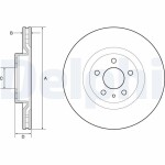 DELPHI Piduriketas BG4654C