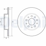 DELPHI Piduriketas BG4655C