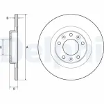 DELPHI  Piduriketas BG4662C