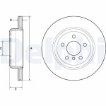 DELPHI Piduriketas BG4664C