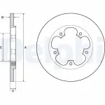 DELPHI Piduriketas BG4681C