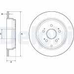 DELPHI Piduriketas BG4694C