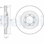 DELPHI Piduriketas BG4697C