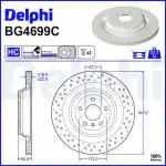 DELPHI Piduriketas BG4699C