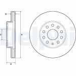 DELPHI  Piduriketas BG4701C