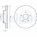 DELPHI Piduriketas BG4712C