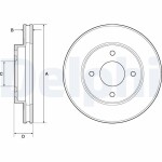 DELPHI Piduriketas BG4742C