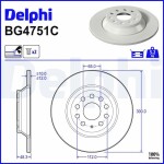 DELPHI  Piduriketas BG4751C