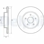 DELPHI Piduriketas BG4779C
