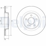 DELPHI Piduriketas BG4790C